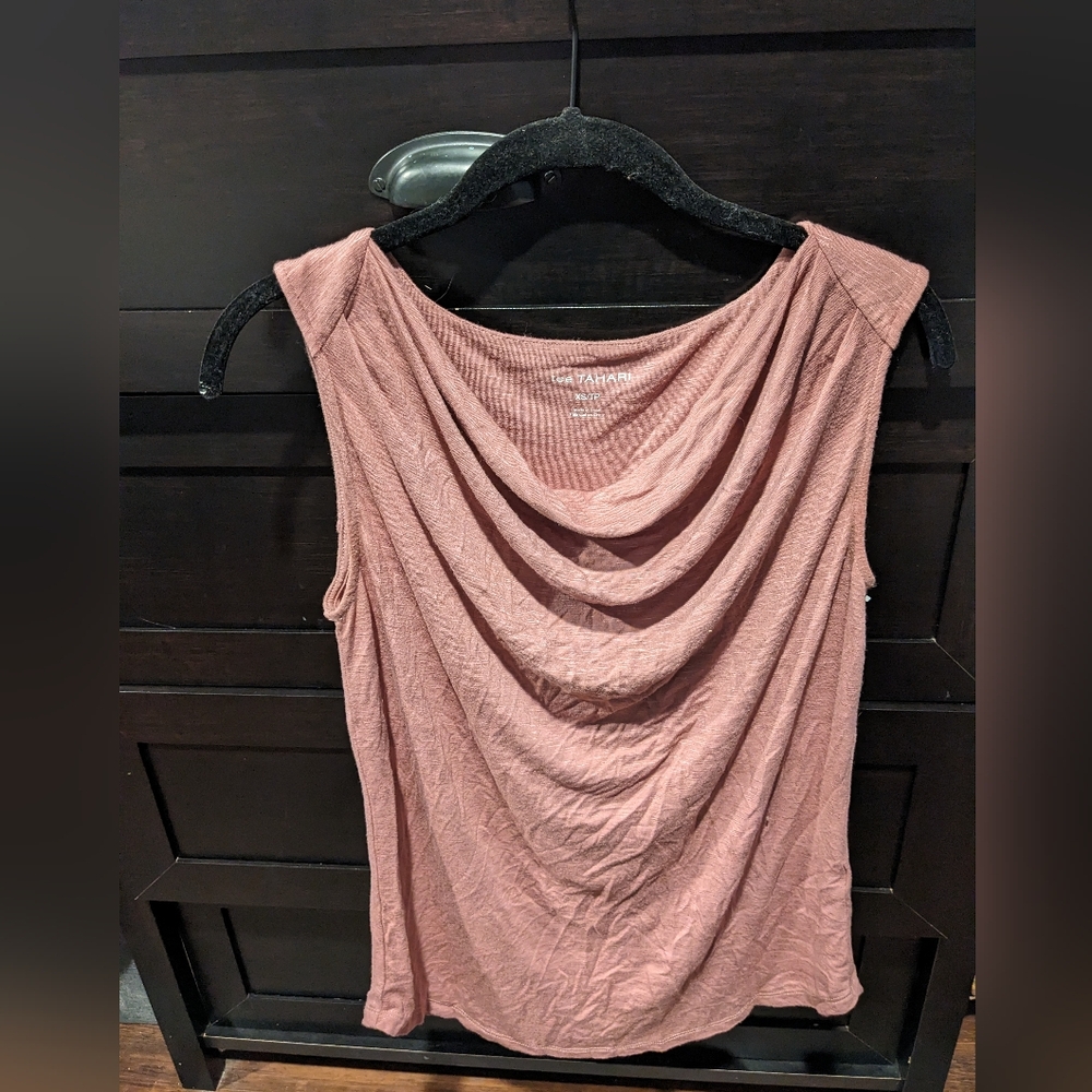 Tahari Women's Pink Sleeveless Top